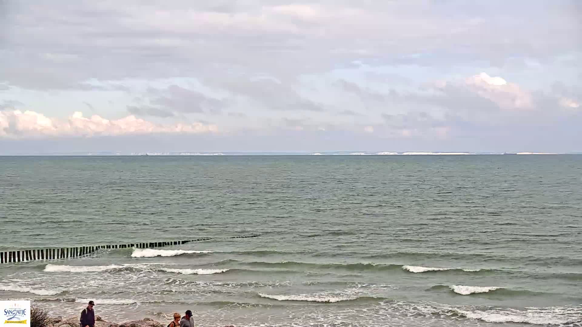 Plage de Sangatte Beach  Live Cam - Calais, Pas-de-Calais, Hauts-de-France, France