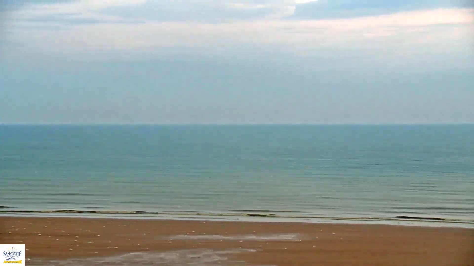 Plage de Sangatte Beach  Live Cam - Calais, Pas-de-Calais, Hauts-de-France, France