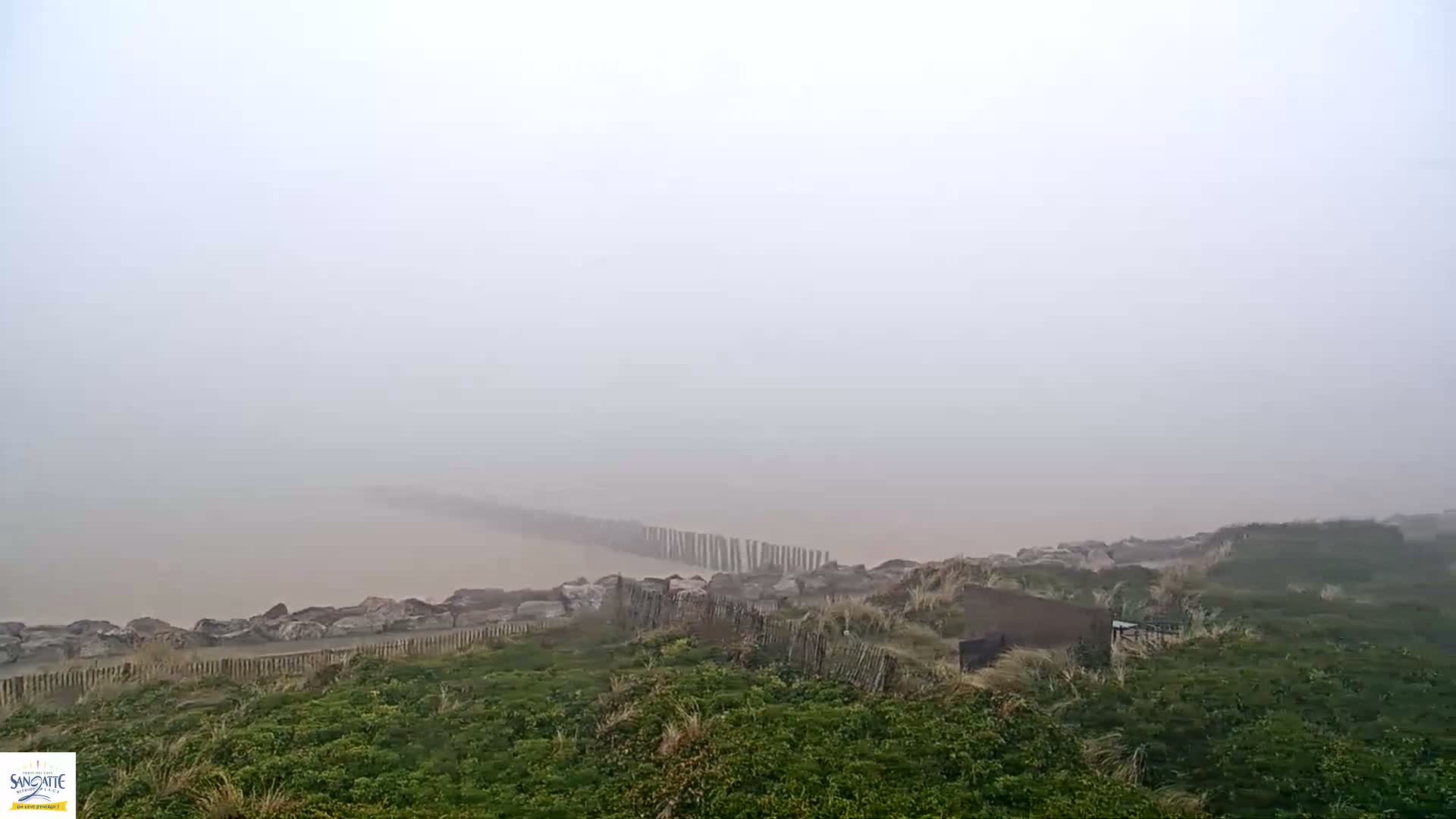 Plage de Sangatte Beach  Live Cam - Calais, Pas-de-Calais, Hauts-de-France, France