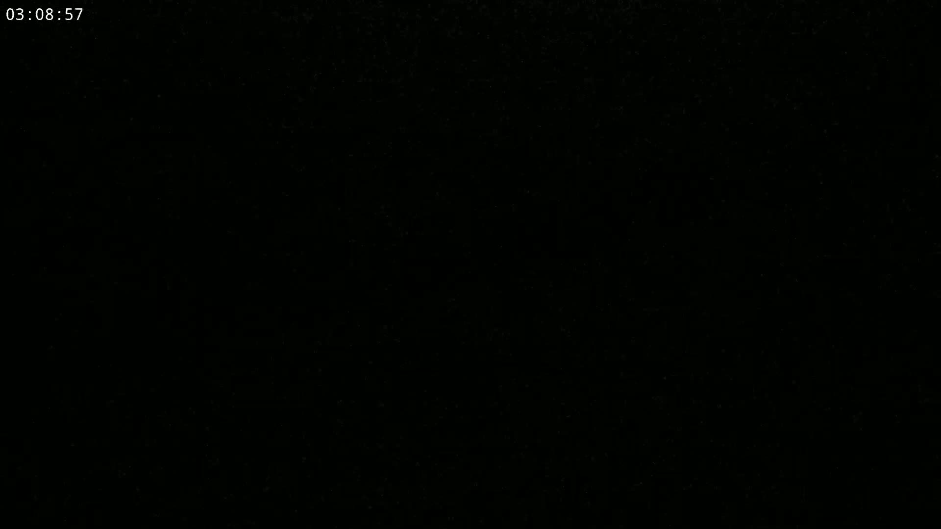 The image is completely black.