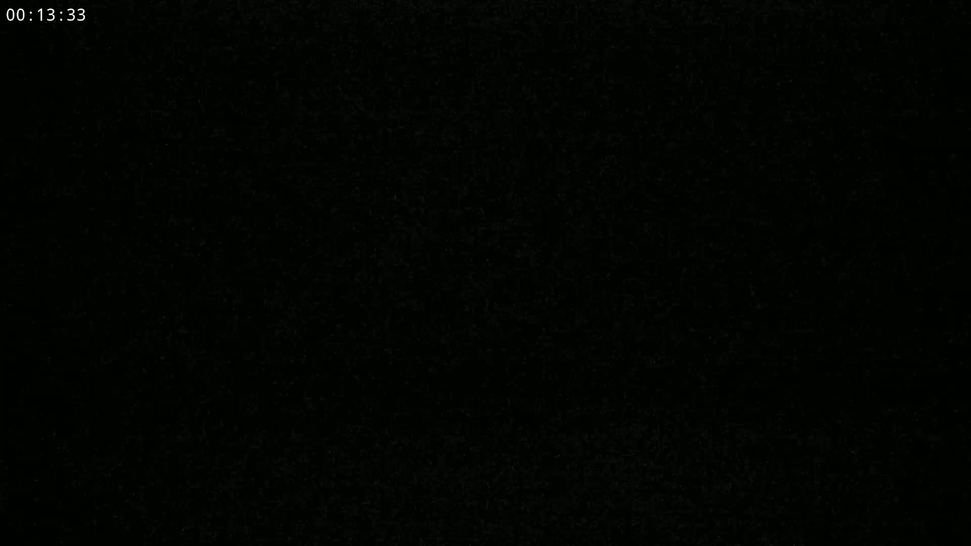 The image is entirely black with a slightly grainy texture.