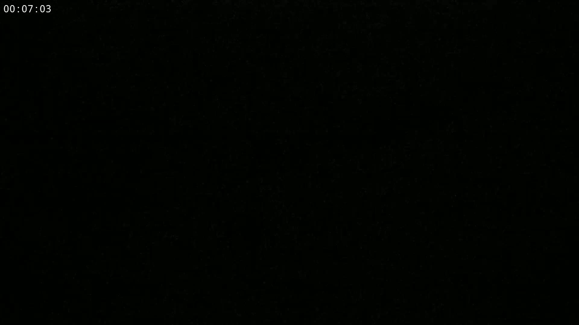 The image is completely black.