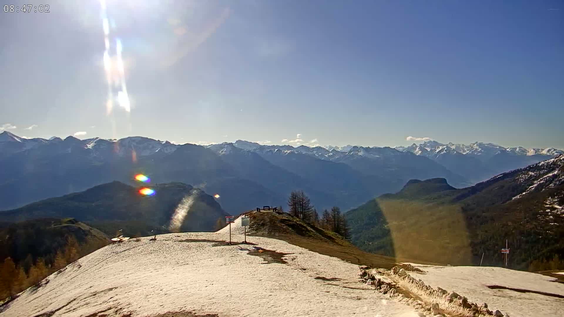 Puy-Saint-Vincent 2400 Ski Slopes & Alps Panoramic Live Cam - Briancon, Hautes-Alpes, Provence-Alpes-Cote d’Azur, France