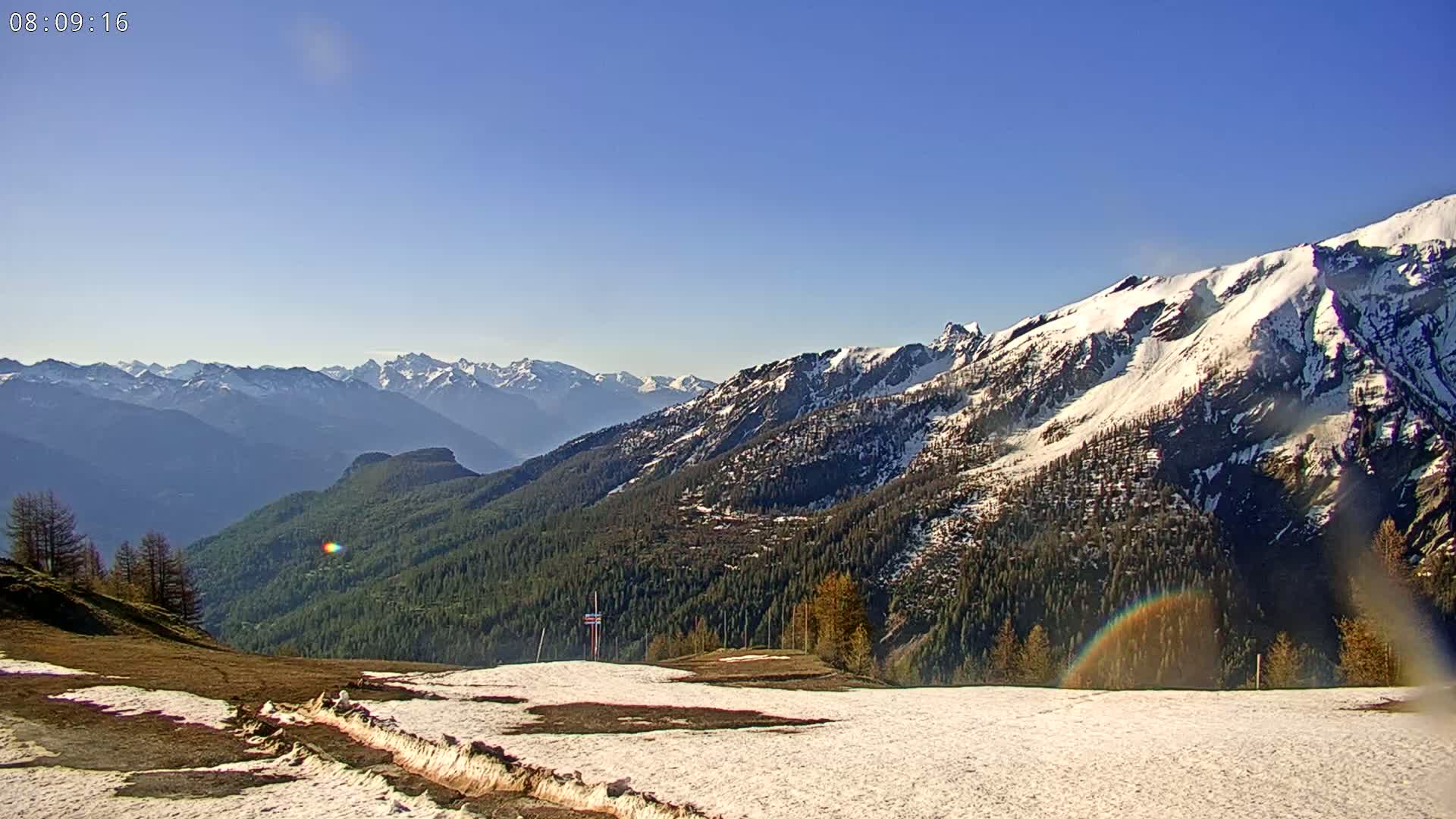 Puy-Saint-Vincent 2400 Ski Slopes & Alps Panoramic Live Cam - Briancon, Hautes-Alpes, Provence-Alpes-Cote d’Azur, France
