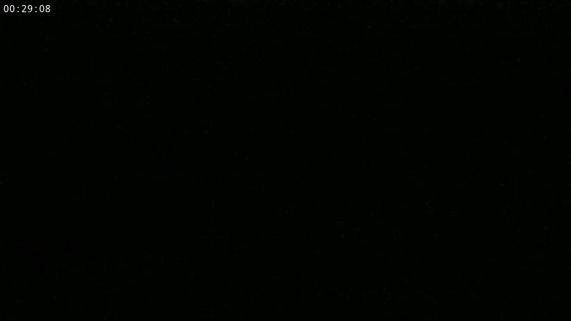 The image is completely black.