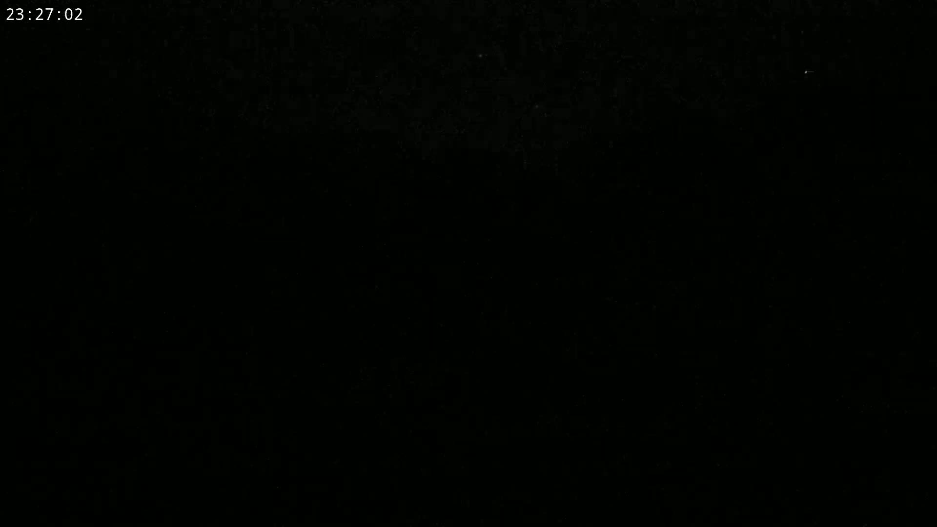 The image shows a completely black screen.