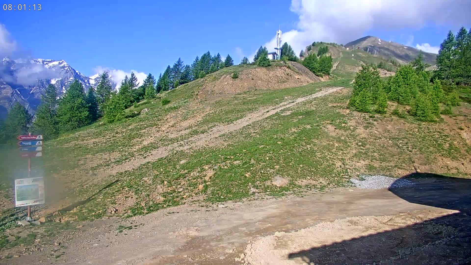 Puy-Saint-Vincent 2400 Ski Slopes & Alps Panoramic Live Cam - Briancon, Hautes-Alpes, Provence-Alpes-Cote d’Azur, France