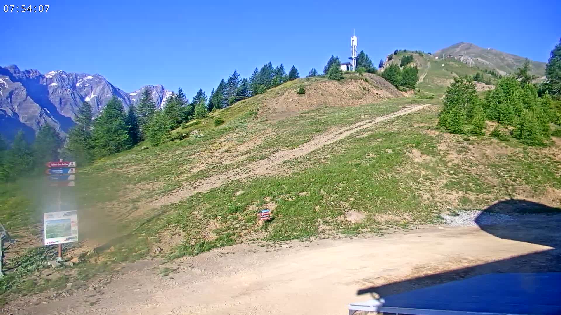 Puy-Saint-Vincent 2400 Ski Slopes & Alps Panoramic Live Cam - Briancon, Hautes-Alpes, Provence-Alpes-Cote d’Azur, France