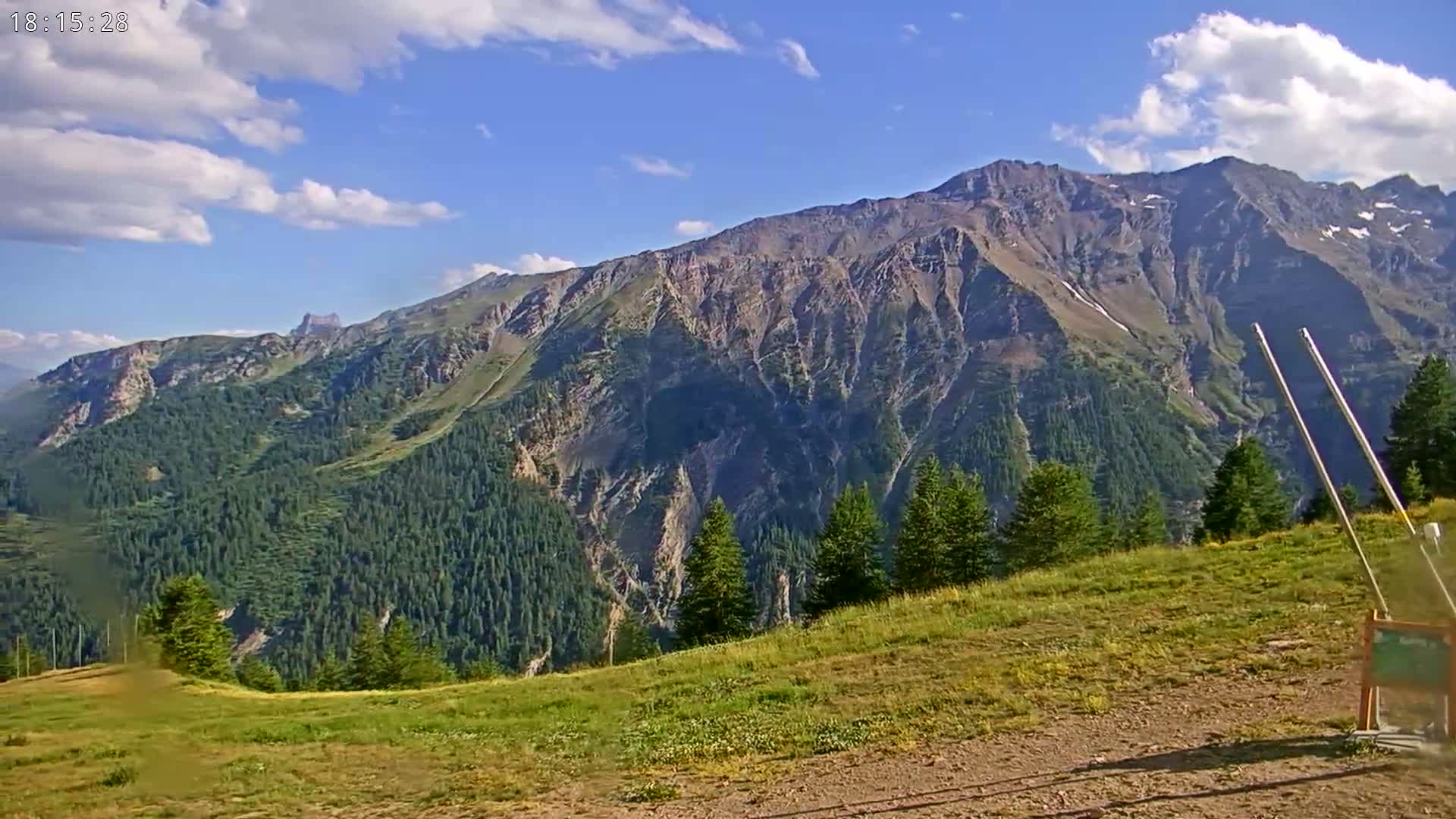 Puy-Saint-Vincent 2400 Ski Slopes & Alps Panoramic Live Cam - Briancon, Hautes-Alpes, Provence-Alpes-Cote d’Azur, France