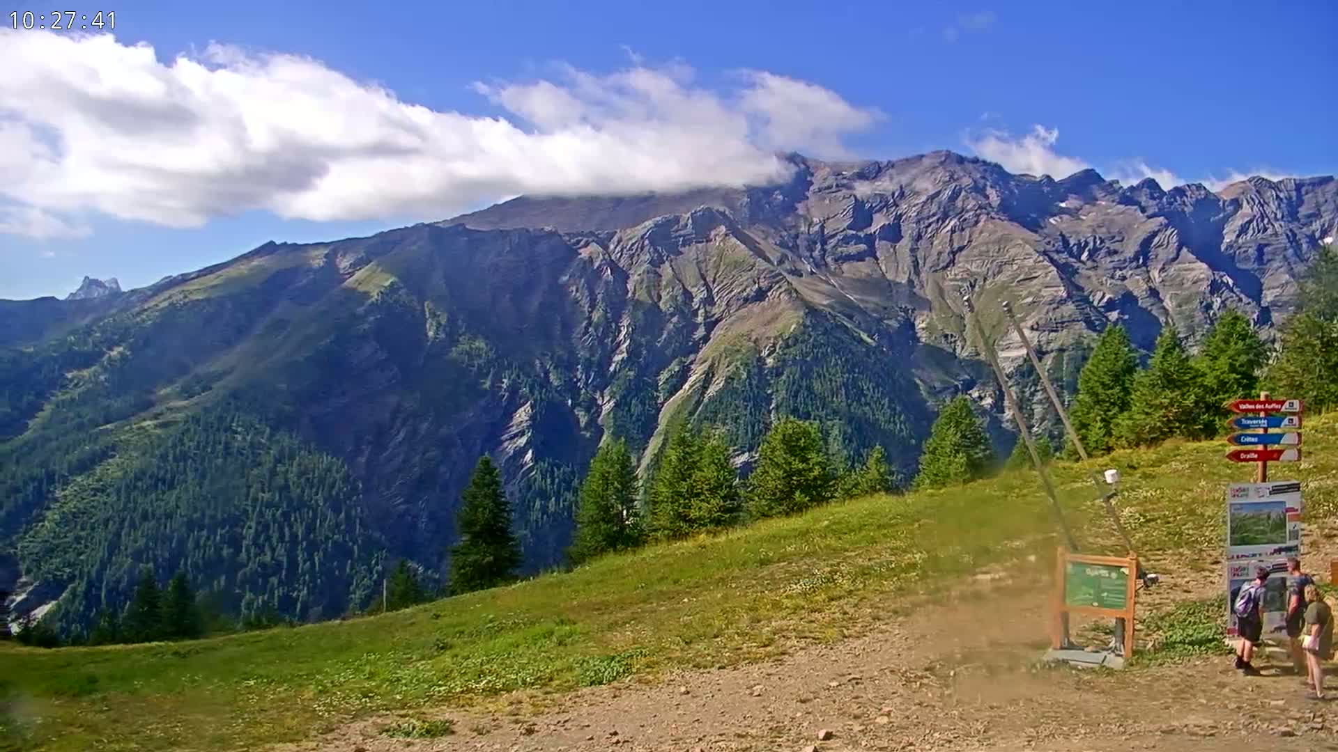 Puy-Saint-Vincent 2400 Ski Slopes & Alps Panoramic Live Cam - Briancon, Hautes-Alpes, Provence-Alpes-Cote d’Azur, France