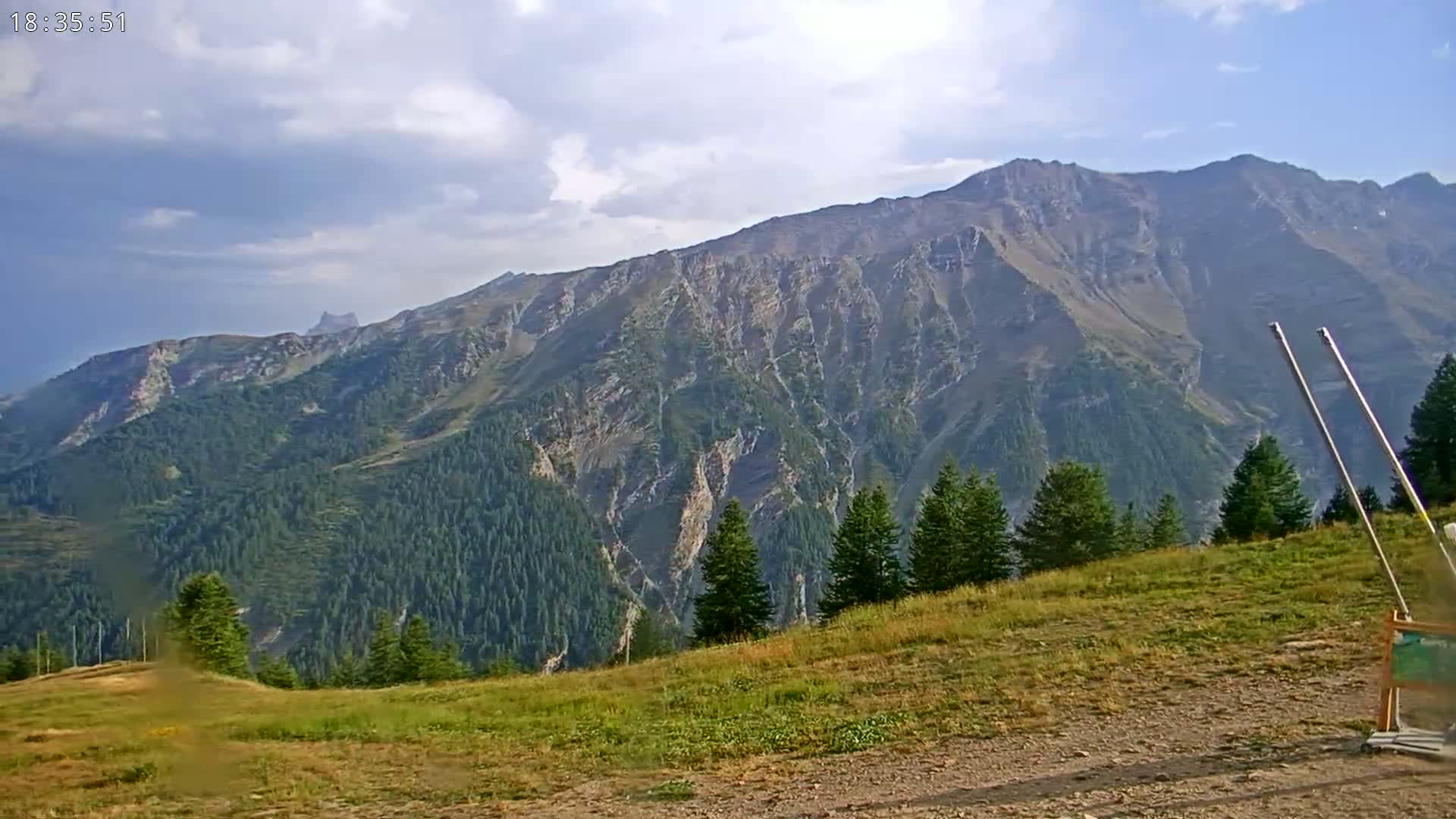 Puy-Saint-Vincent 2400 Ski Slopes & Alps Panoramic Live Cam - Briancon, Hautes-Alpes, Provence-Alpes-Cote d’Azur, France