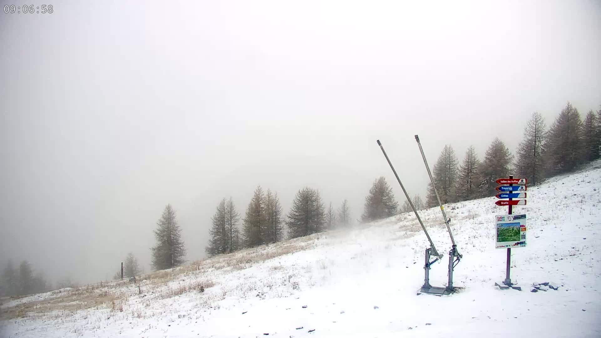 Puy-Saint-Vincent 2400 Ski Slopes & Alps Panoramic Live Cam - Briancon, Hautes-Alpes, Provence-Alpes-Cote d’Azur, France
