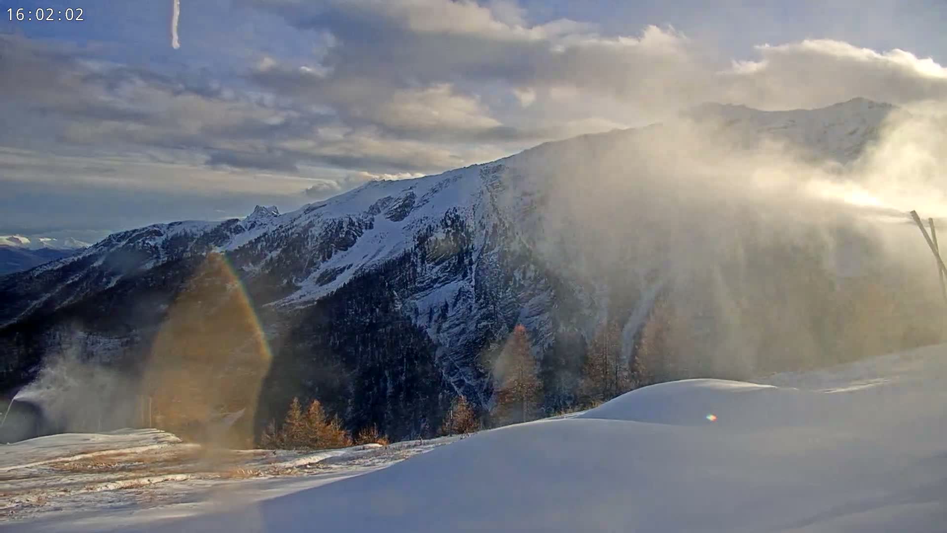 Puy-Saint-Vincent 2400 Ski Slopes & Alps Panoramic Live Cam - Briancon, Hautes-Alpes, Provence-Alpes-Cote d’Azur, France