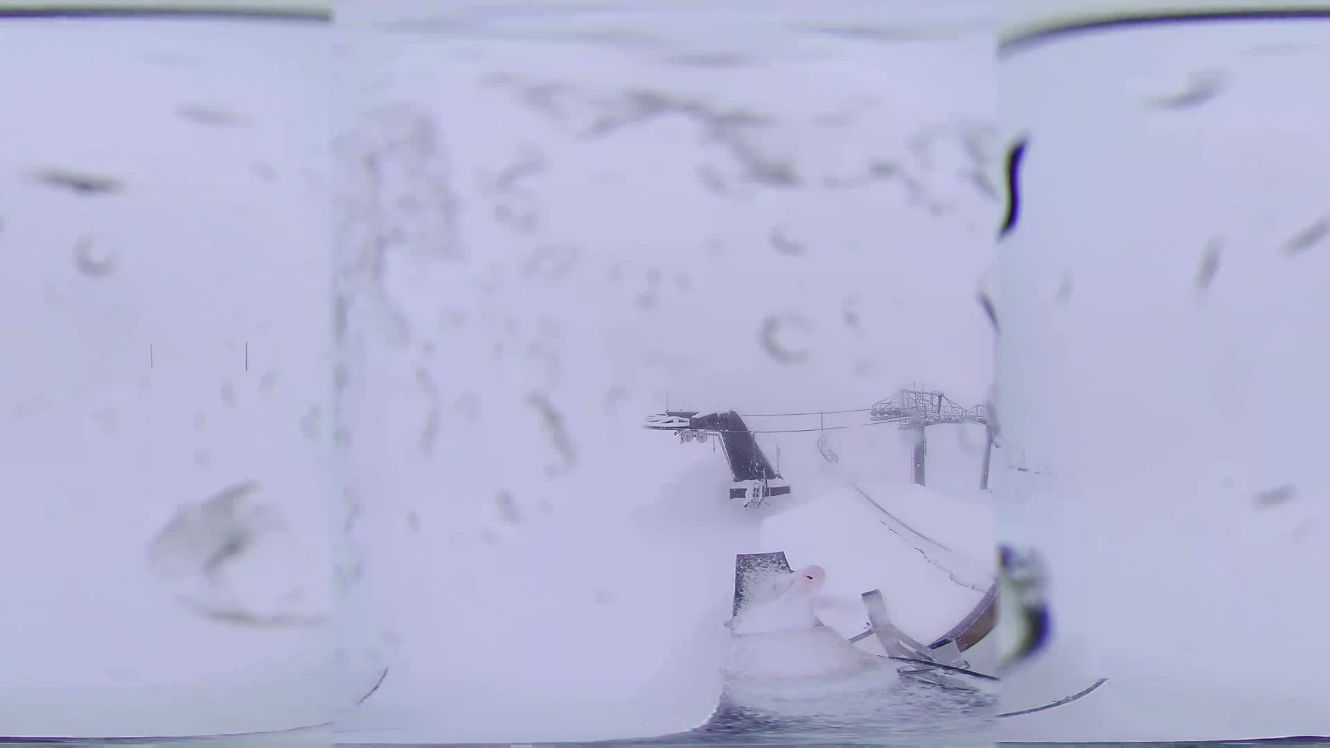 Puy-Saint-Vincent Peak Point Ski Slope,  Pendine  360 Panaromic  Live Camera - Briancon, Hautes-Alpes, Provence-Alpes-Cote d’Azur, France