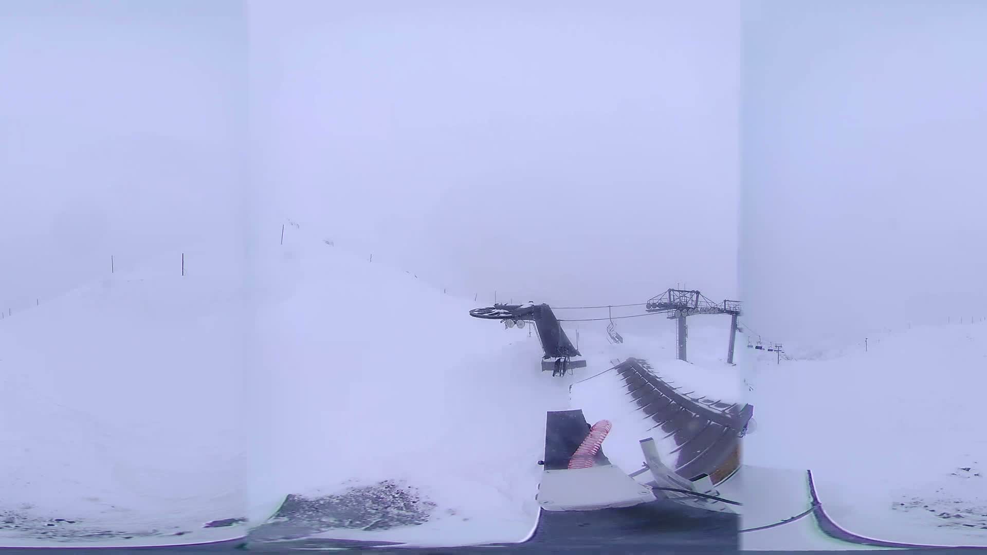 Puy-Saint-Vincent Peak Point Ski Slope,  Pendine  360 Panaromic  Live Camera - Briancon, Hautes-Alpes, Provence-Alpes-Cote d’Azur, France