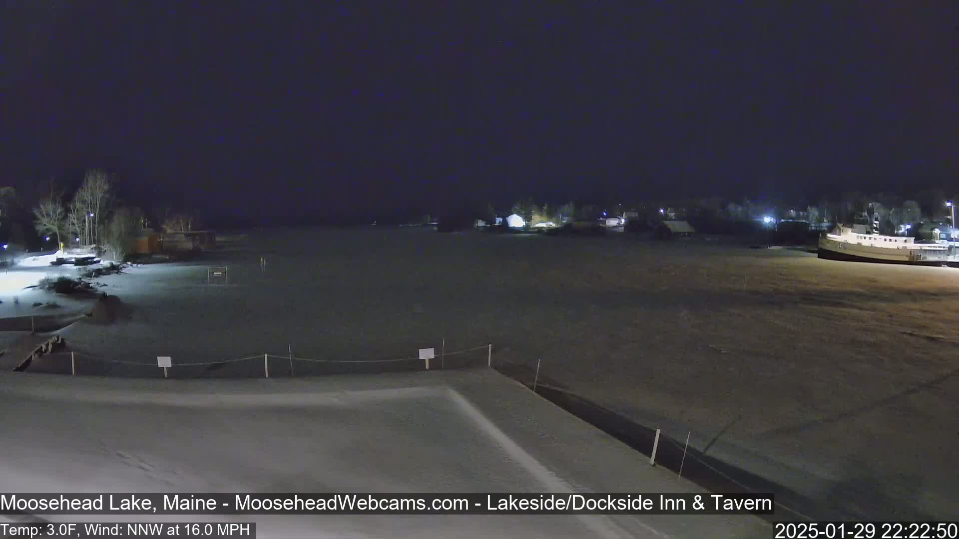 Moosehead Lake Live Cam - Maine, USA