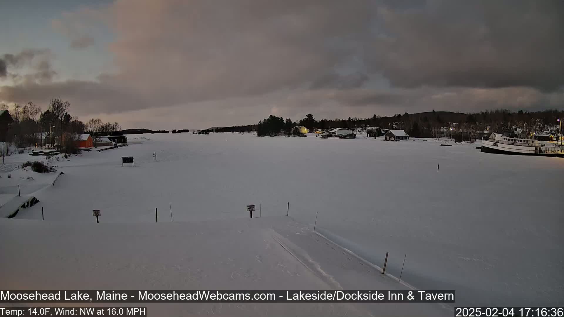 Moosehead Lake Live Cam - Maine, USA