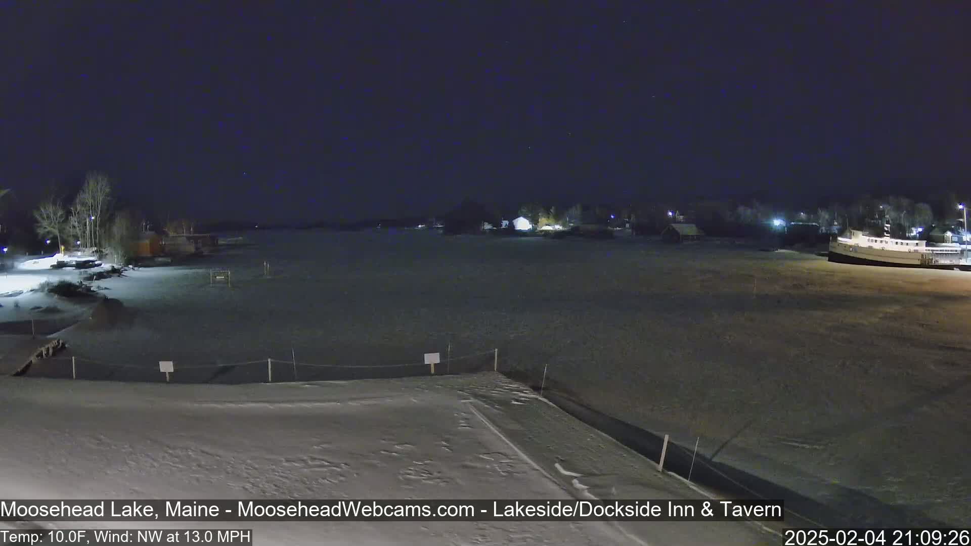Moosehead Lake Live Cam - Maine, USA