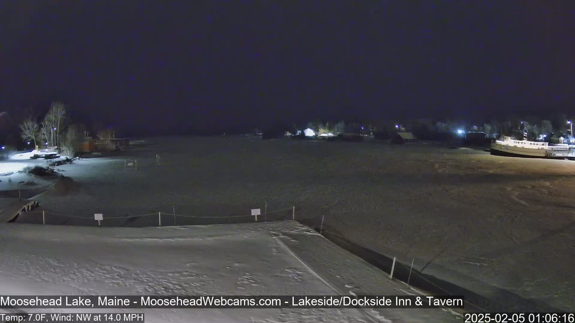 Moosehead Lake Live Cam - Maine, USA