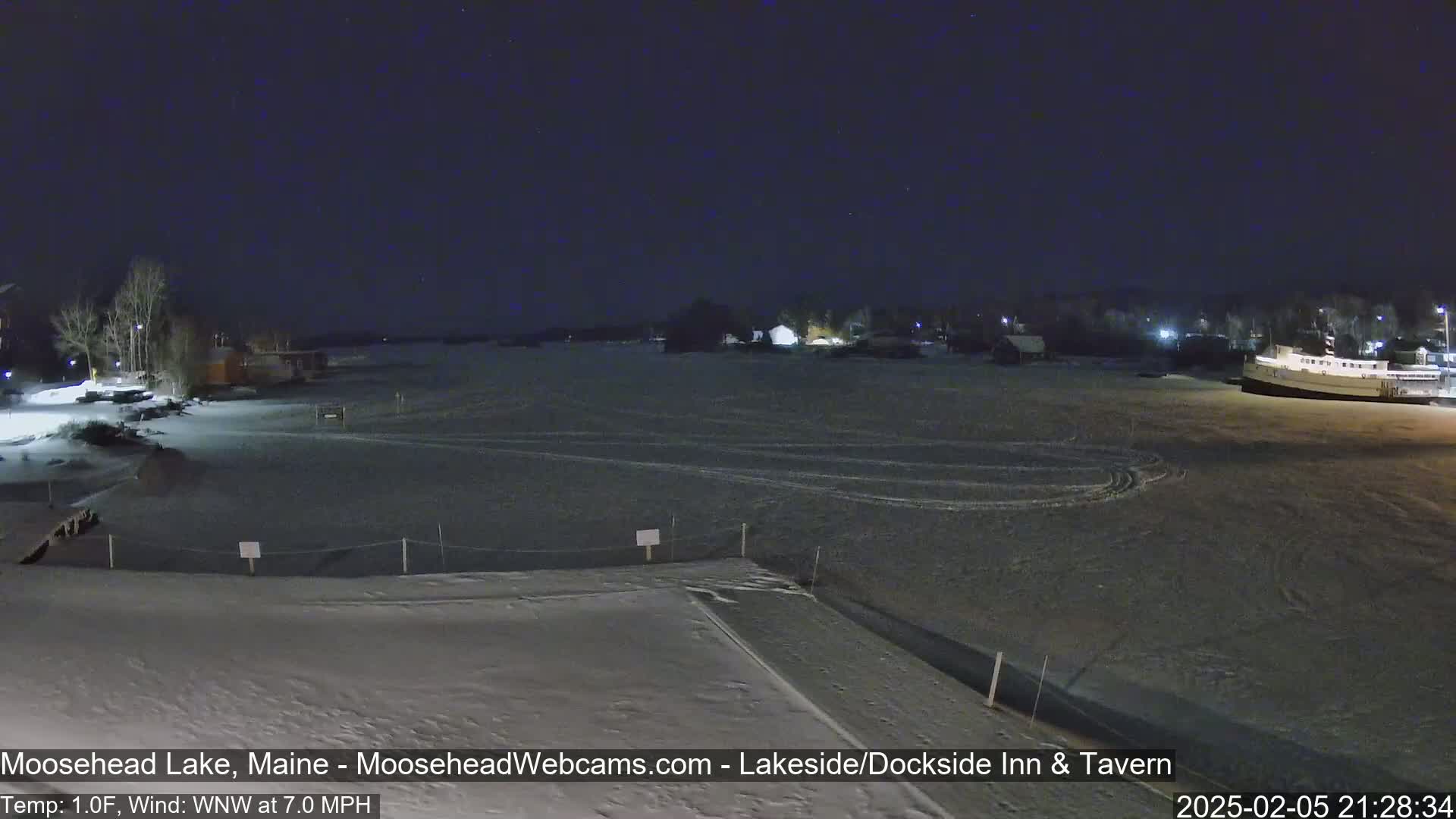 Moosehead Lake Live Cam - Maine, USA