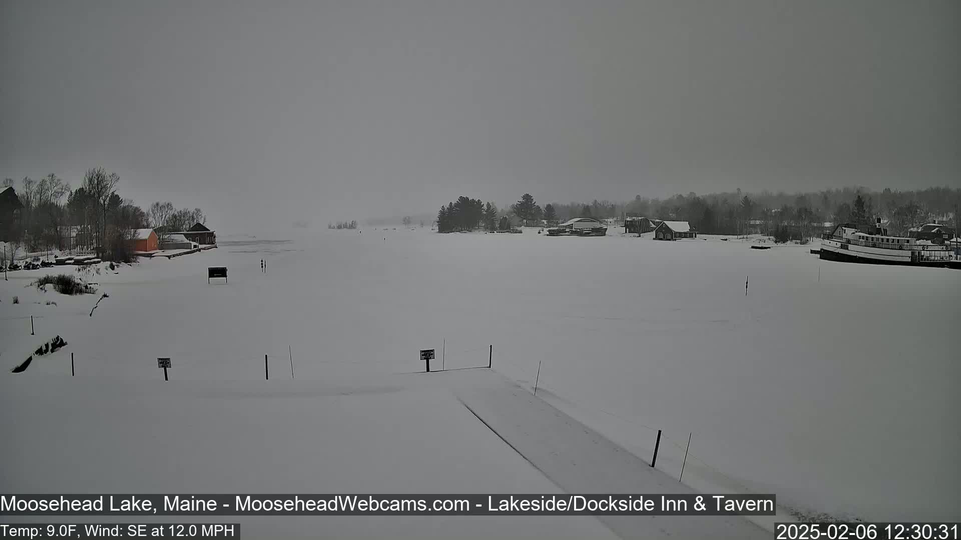 Moosehead Lake Live Cam - Maine, USA