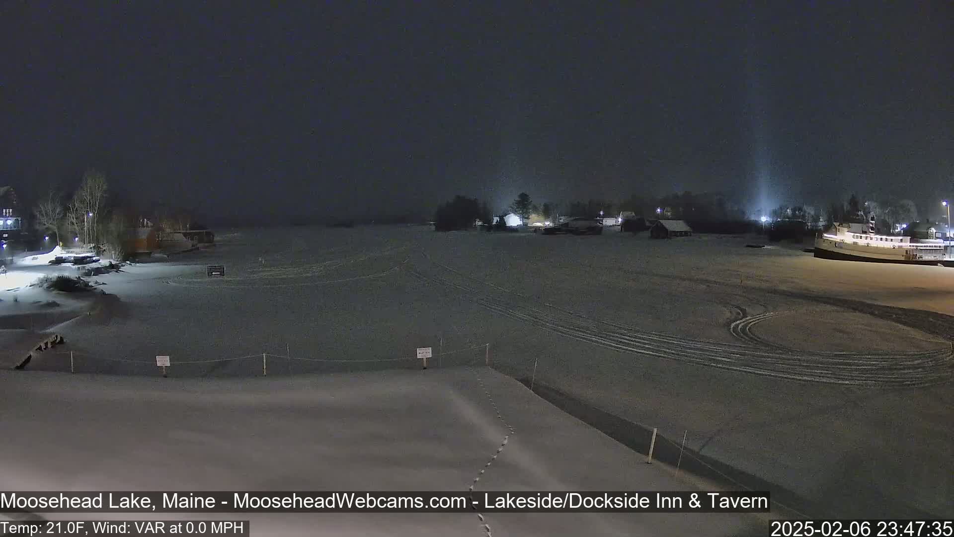 Moosehead Lake Live Cam - Maine, USA
