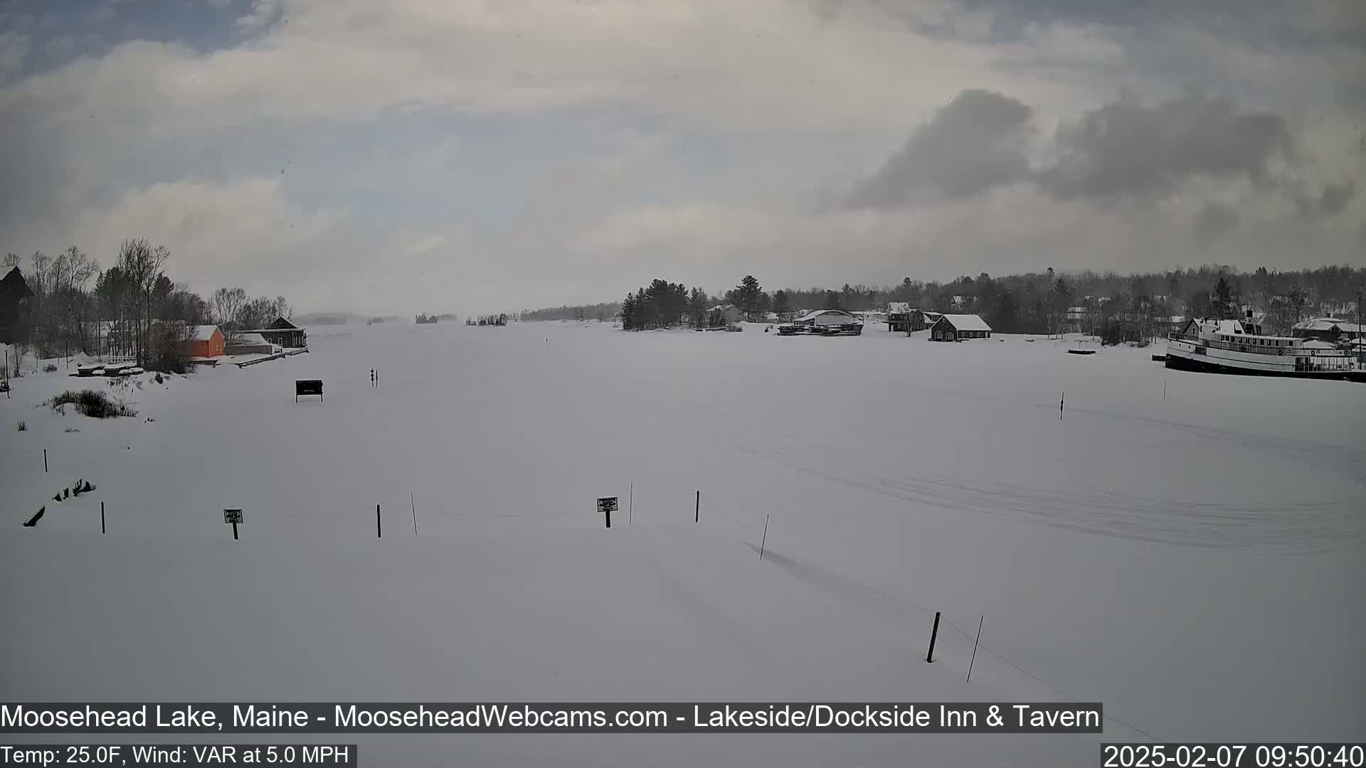 Moosehead Lake Live Cam - Maine, USA