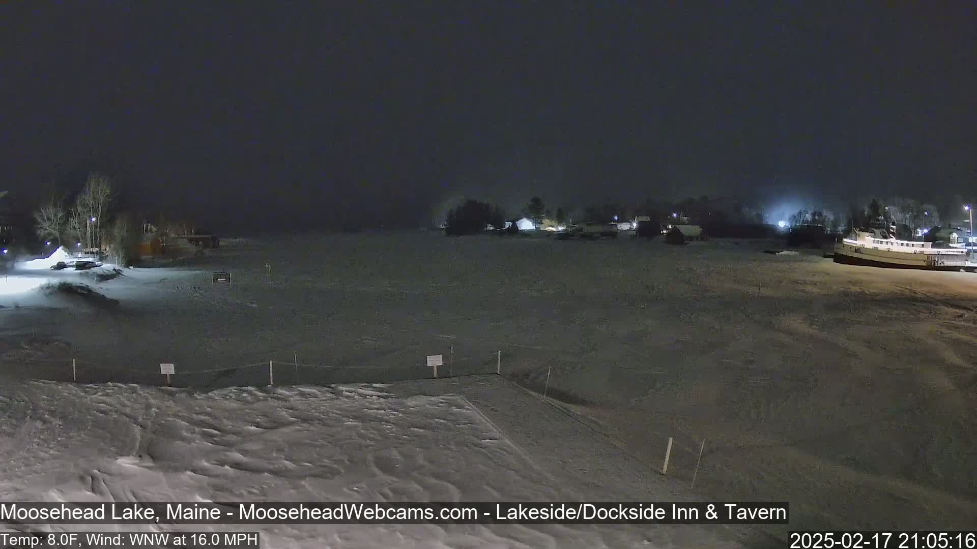 Moosehead Lake Live Cam - Maine, USA
