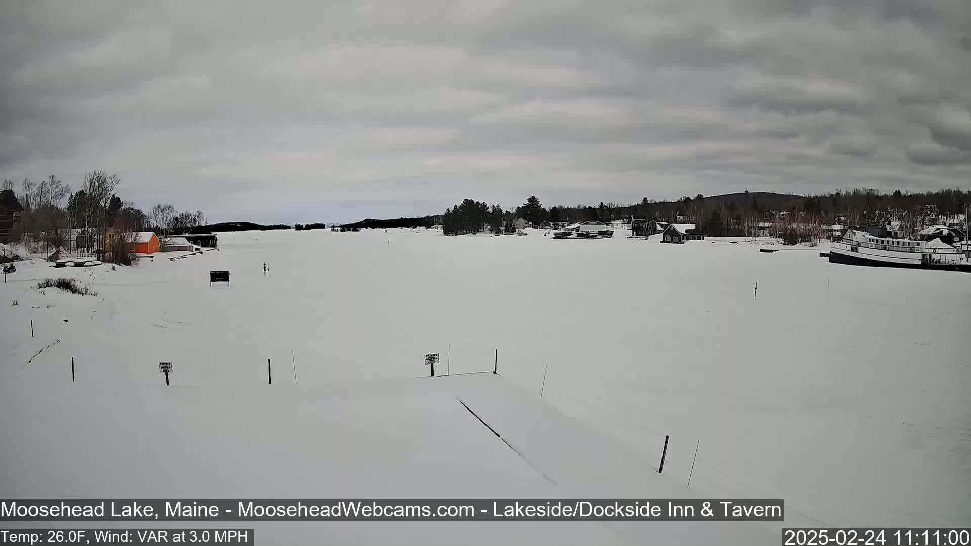 Moosehead Lake Live Cam - Maine, USA