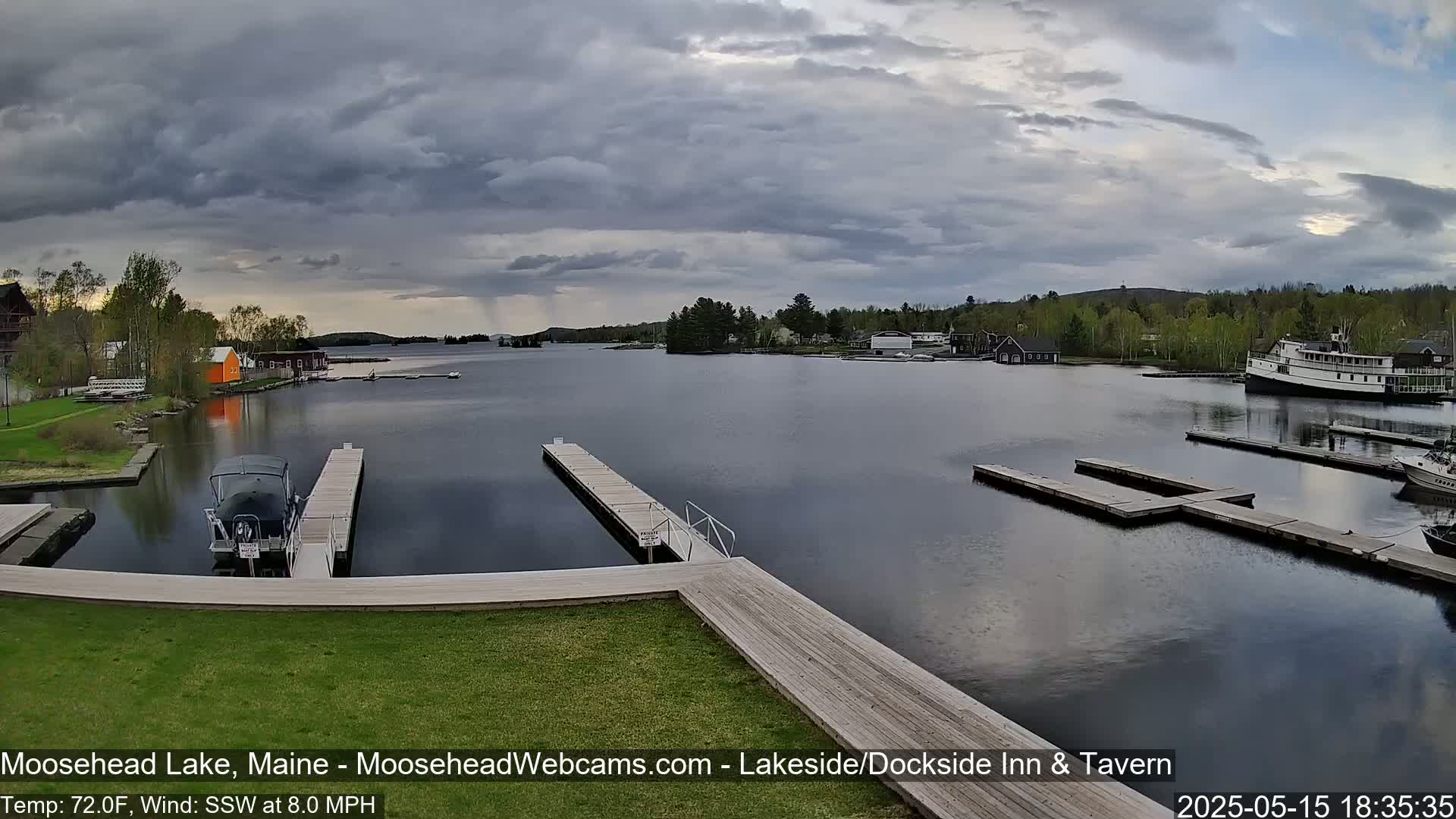 Moosehead Lake Live Cam - Maine, USA