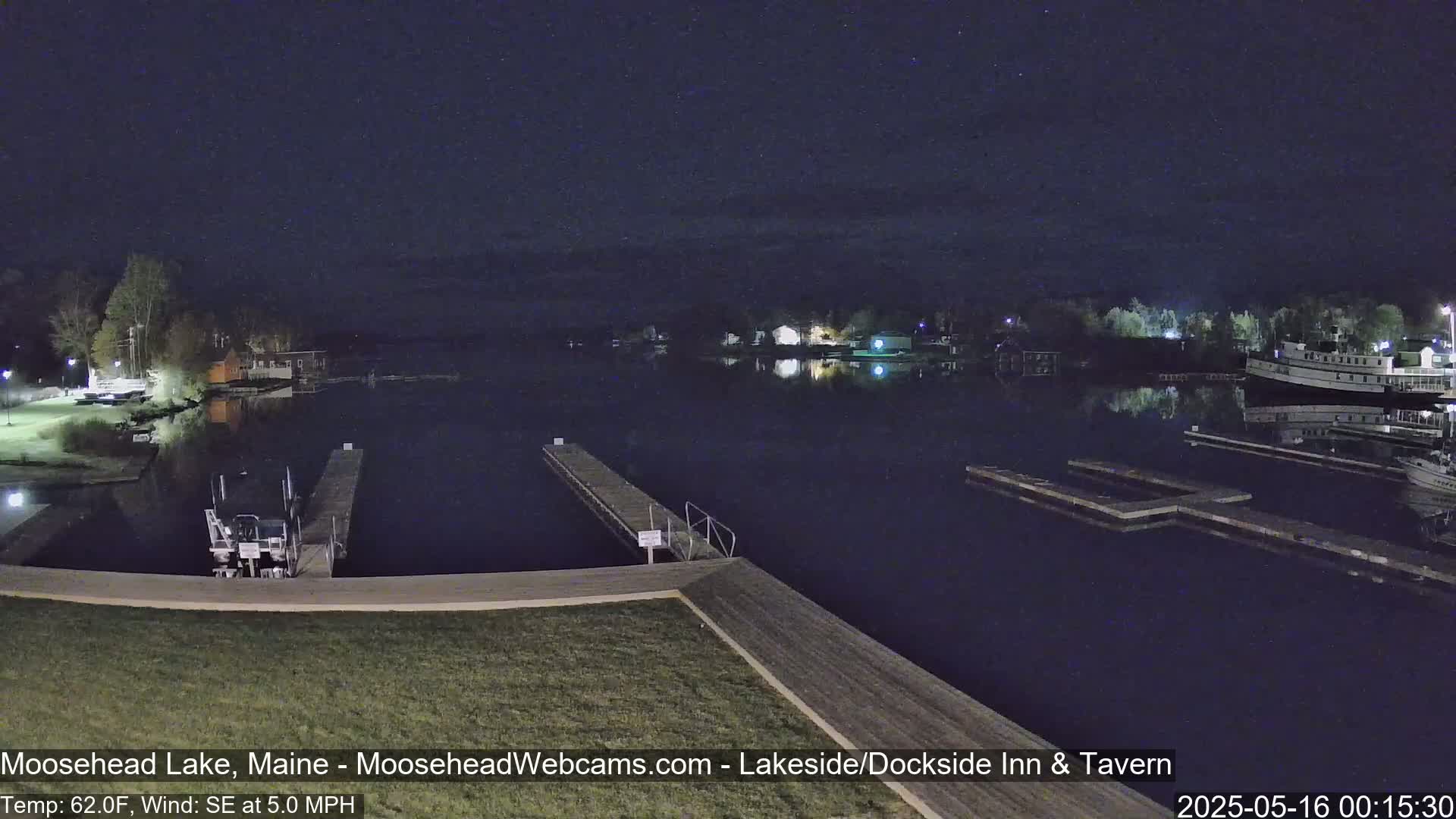 Moosehead Lake Live Cam - Maine, USA