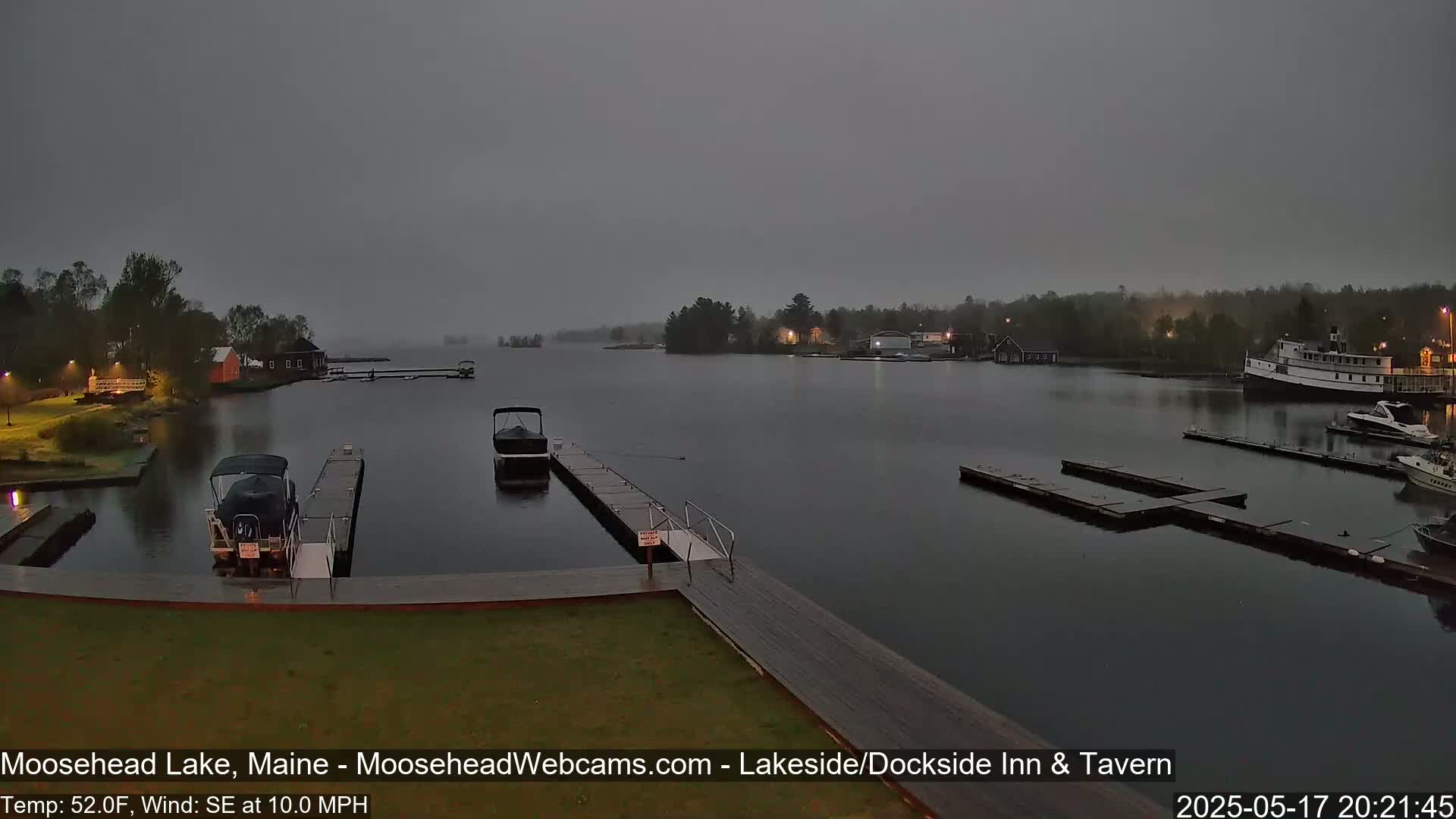 Moosehead Lake Live Cam - Maine, USA