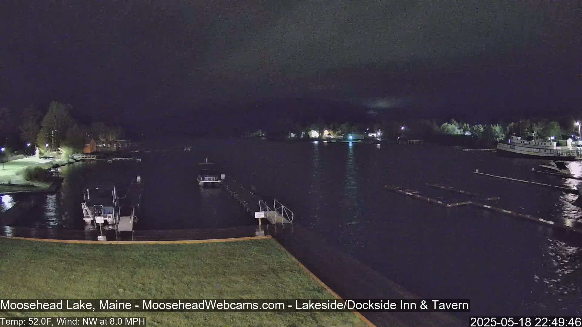 Moosehead Lake Live Cam - Maine, USA