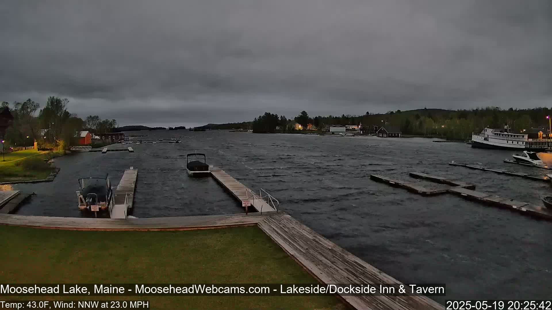 Moosehead Lake Live Cam - Maine, USA
