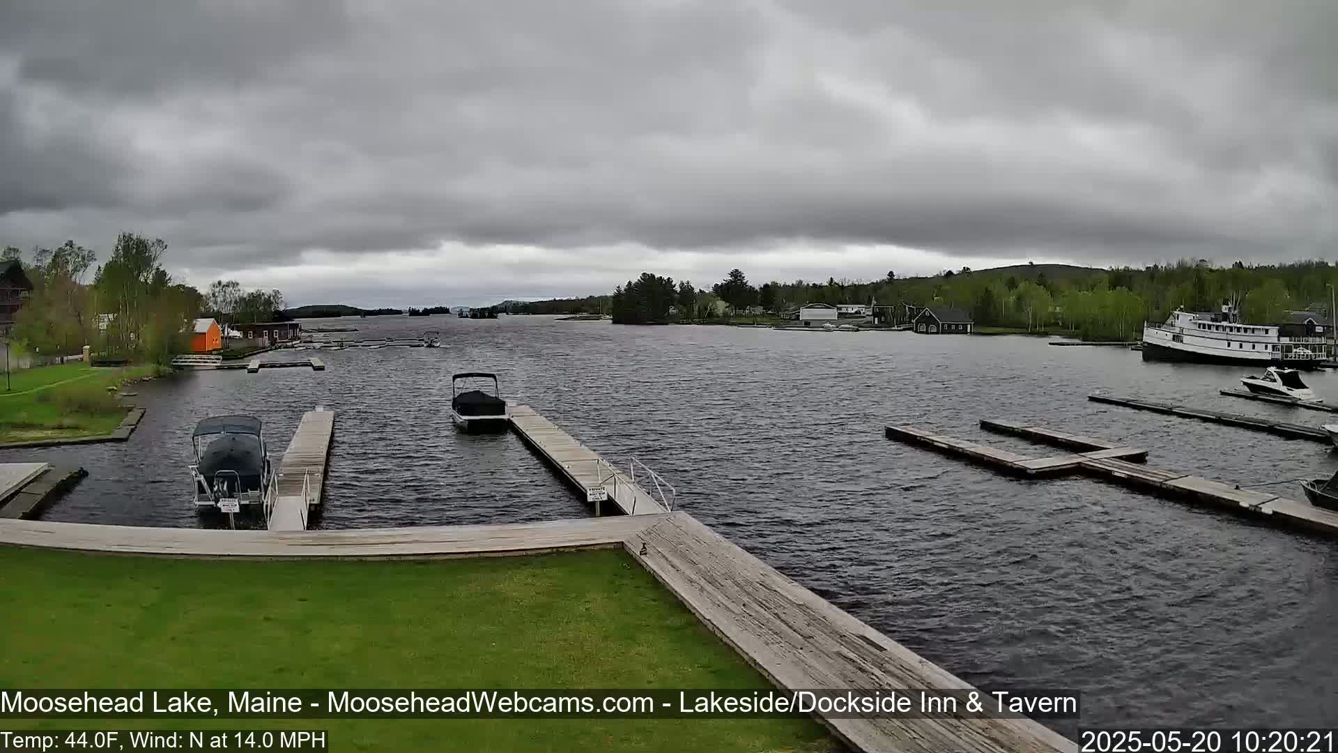 Moosehead Lake Live Cam - Maine, USA