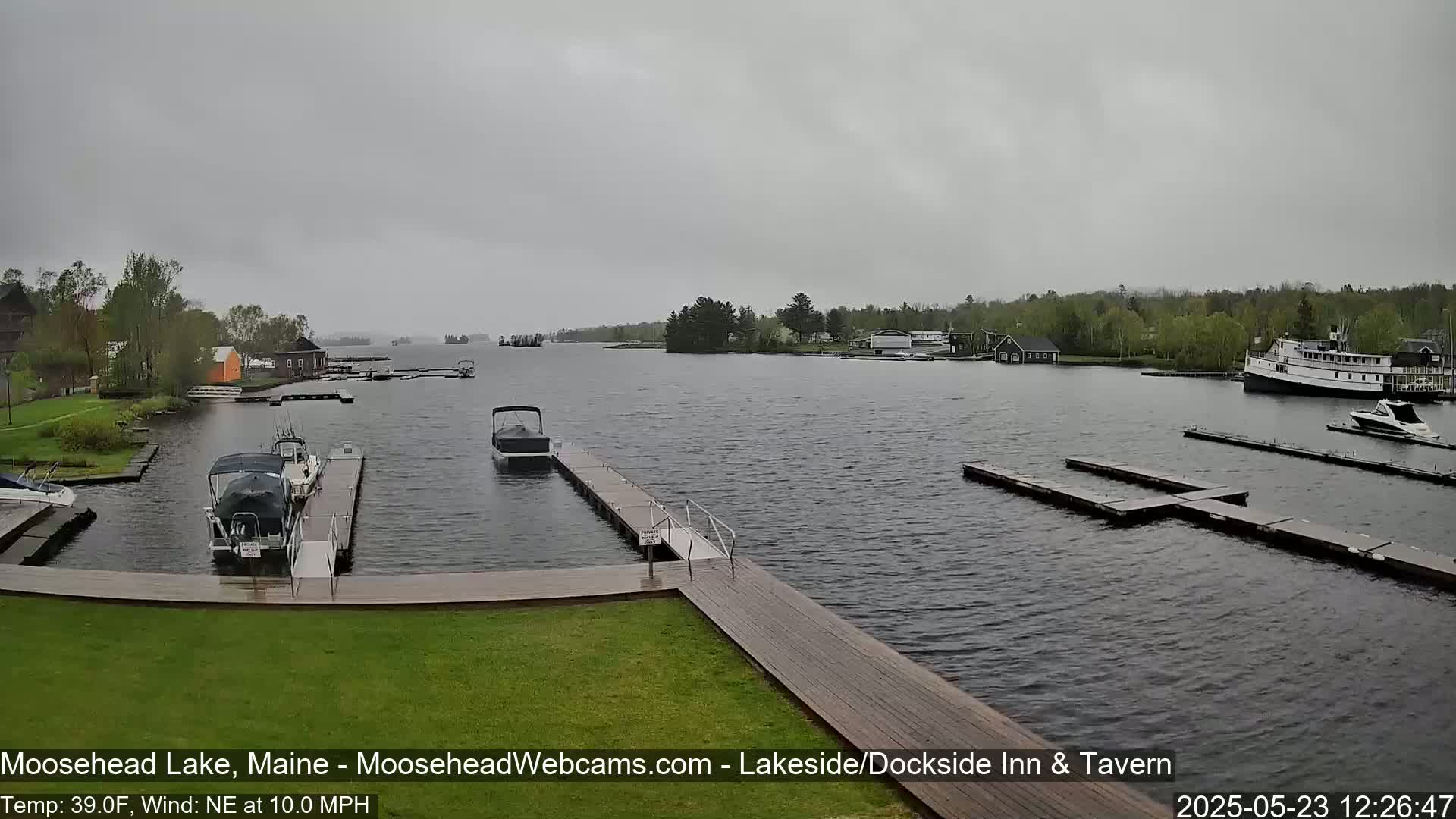Moosehead Lake Live Cam - Maine, USA