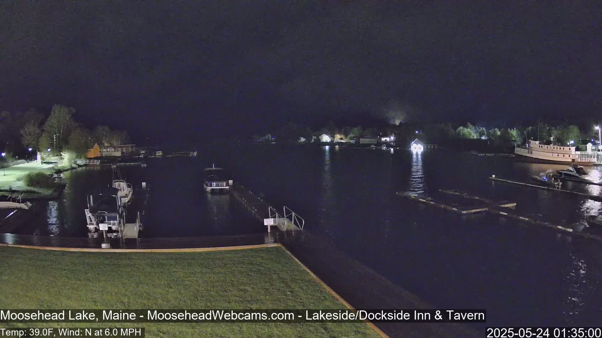 Moosehead Lake Live Cam - Maine, USA
