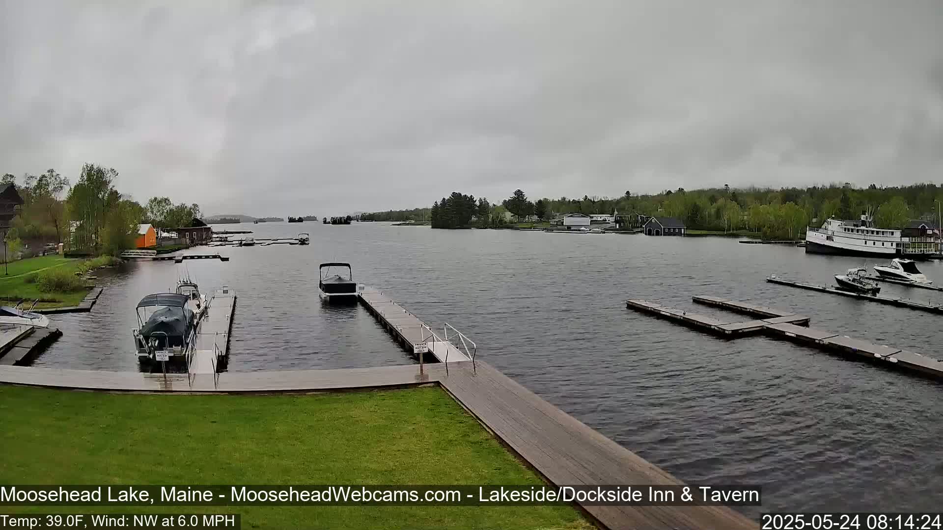 Moosehead Lake Live Cam - Maine, USA