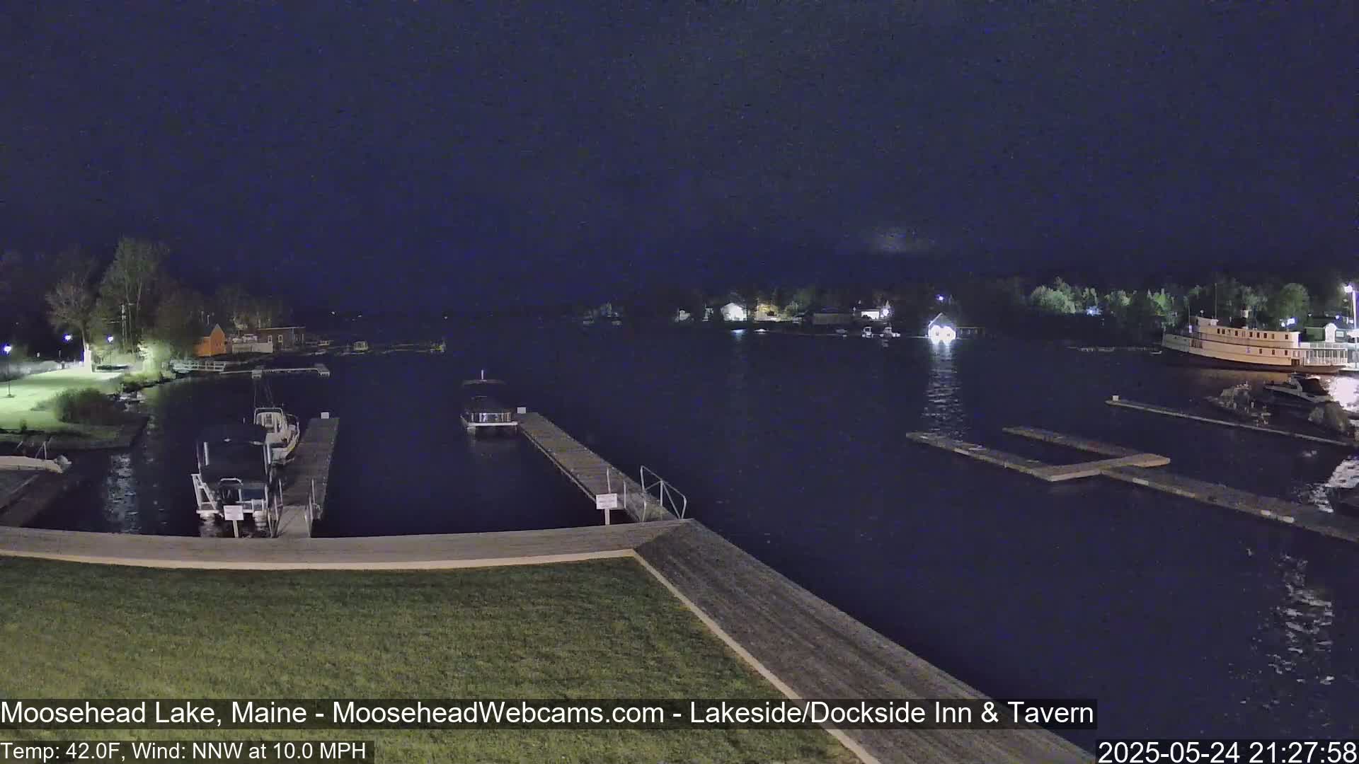 Moosehead Lake Live Cam - Maine, USA