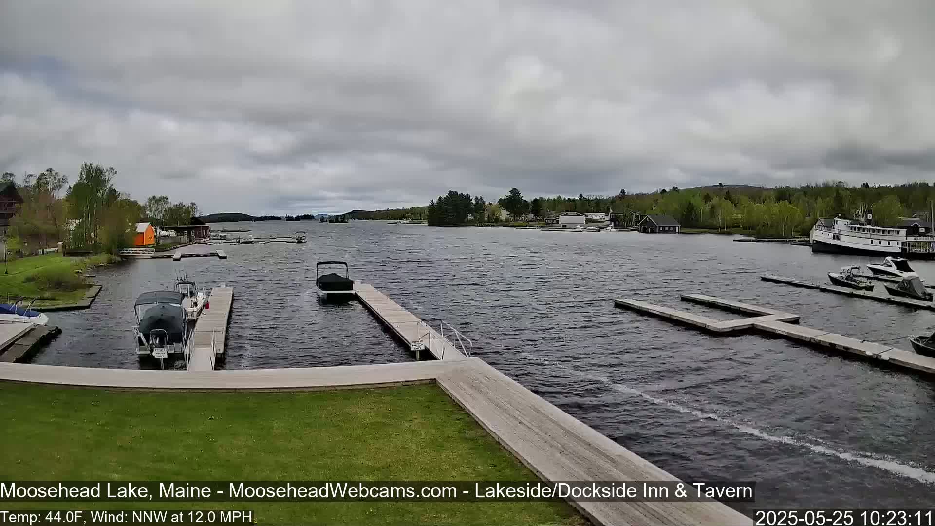 Moosehead Lake Live Cam - Maine, USA