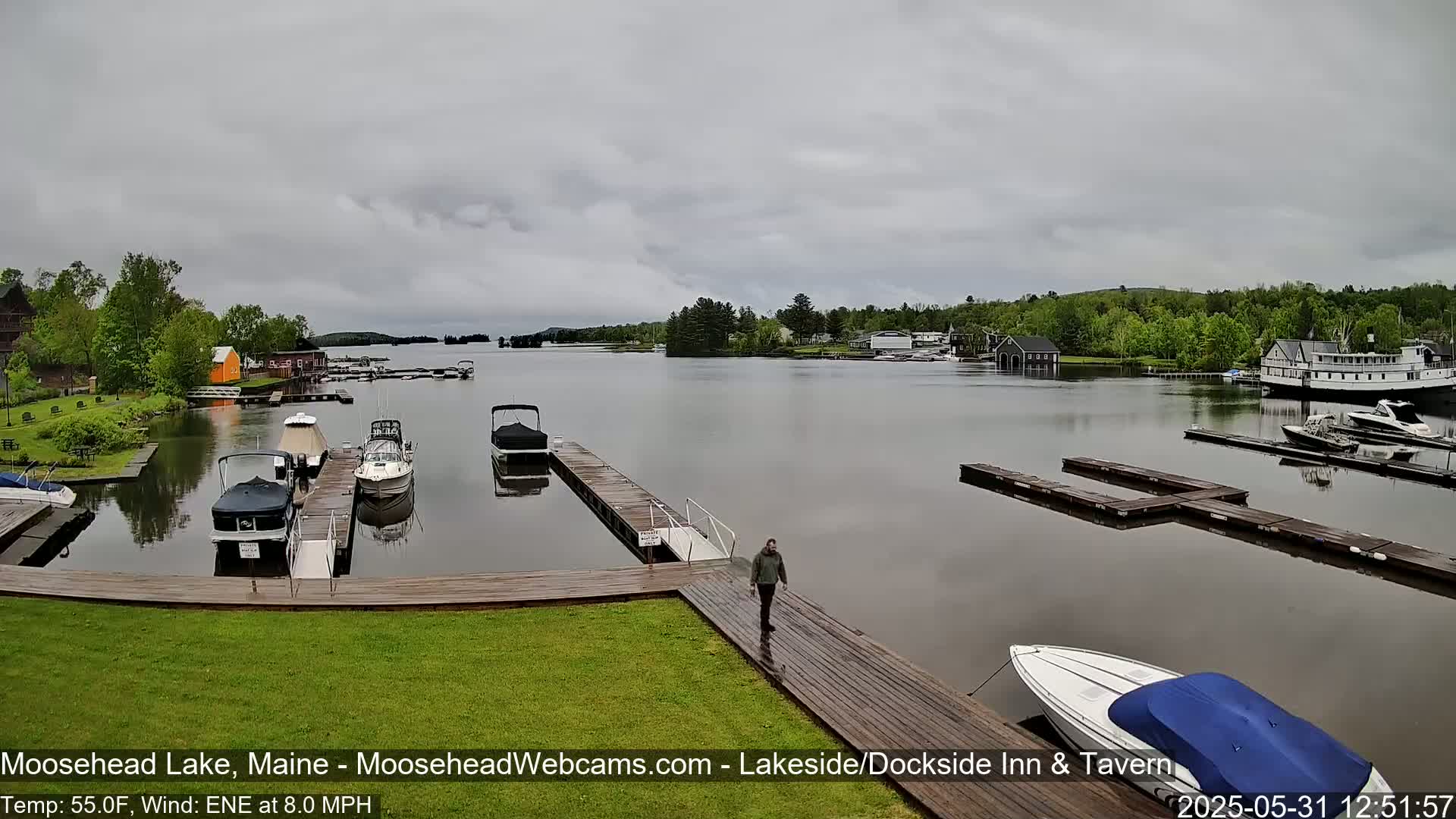 Moosehead Lake Live Cam - Maine, USA