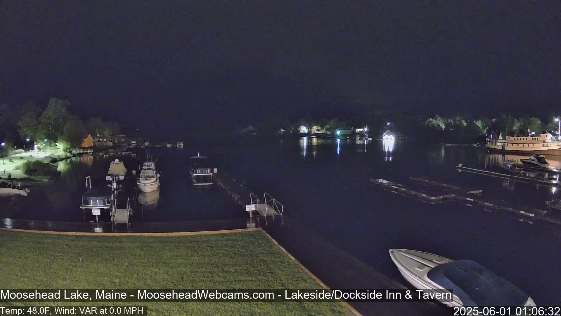 Moosehead Lake Live Cam - Maine, USA
