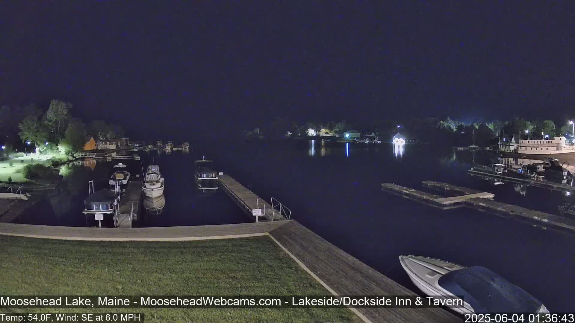 Moosehead Lake Live Cam - Maine, USA