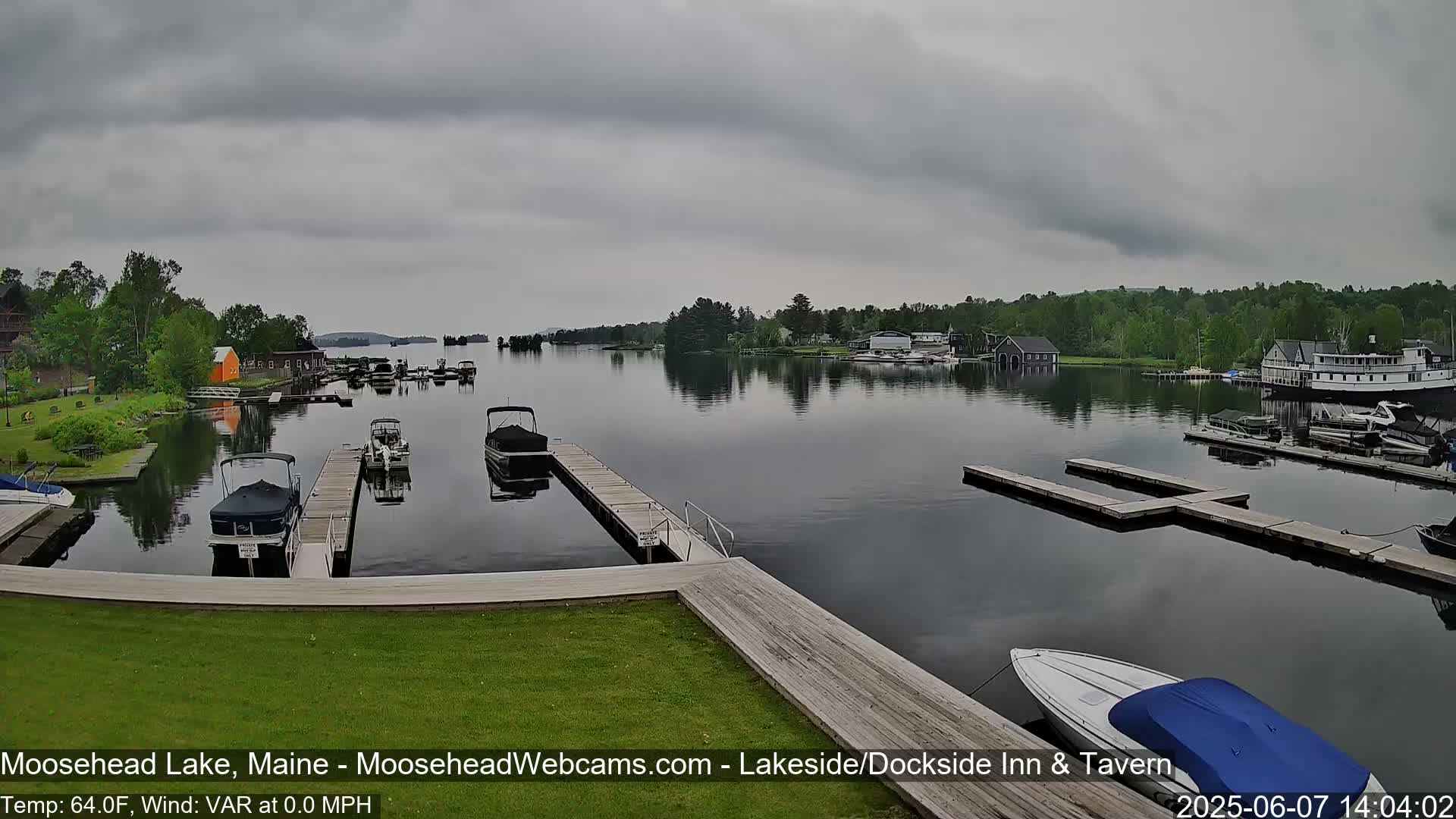 Moosehead Lake Live Cam - Maine, USA