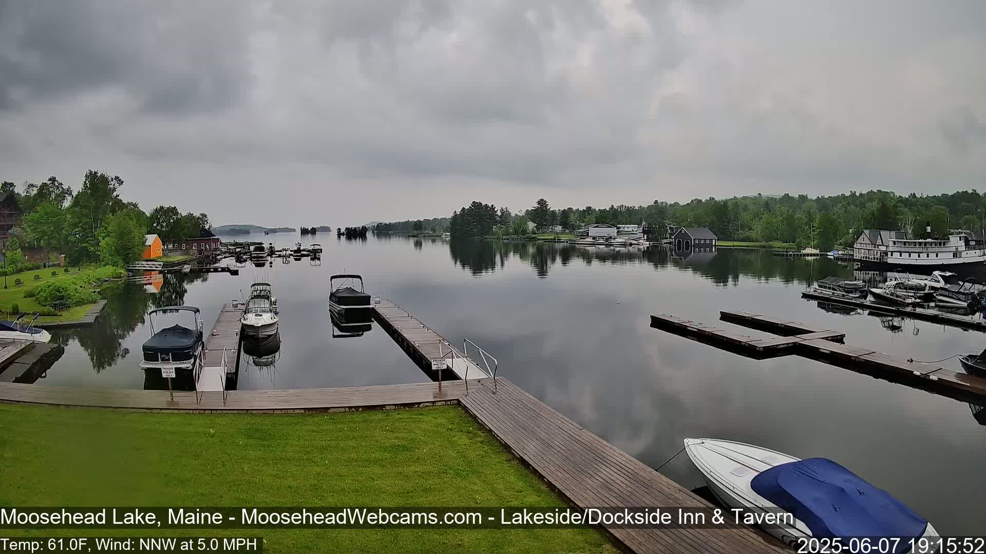 Moosehead Lake Live Cam - Maine, USA