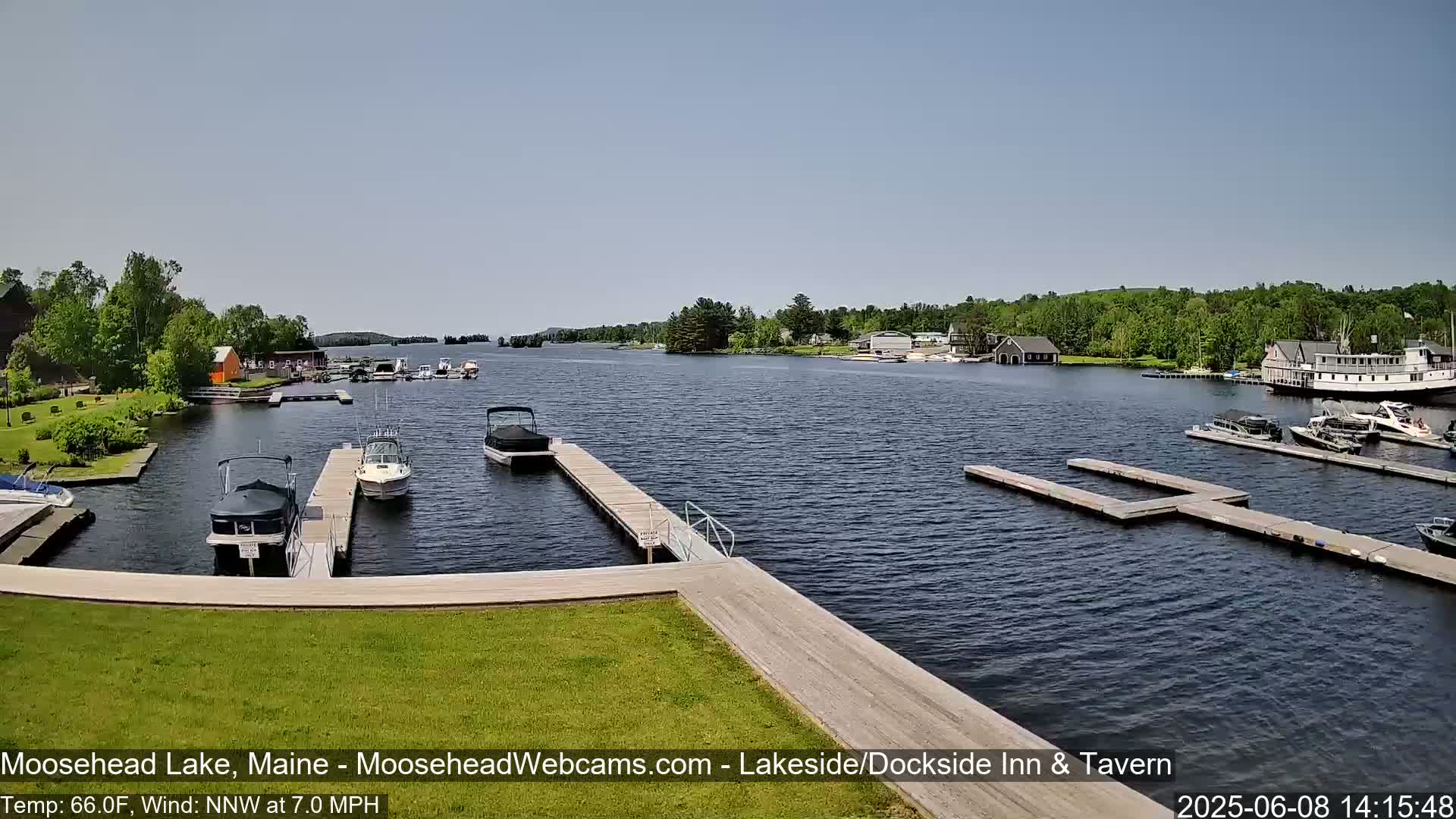 Moosehead Lake Live Cam - Maine, USA