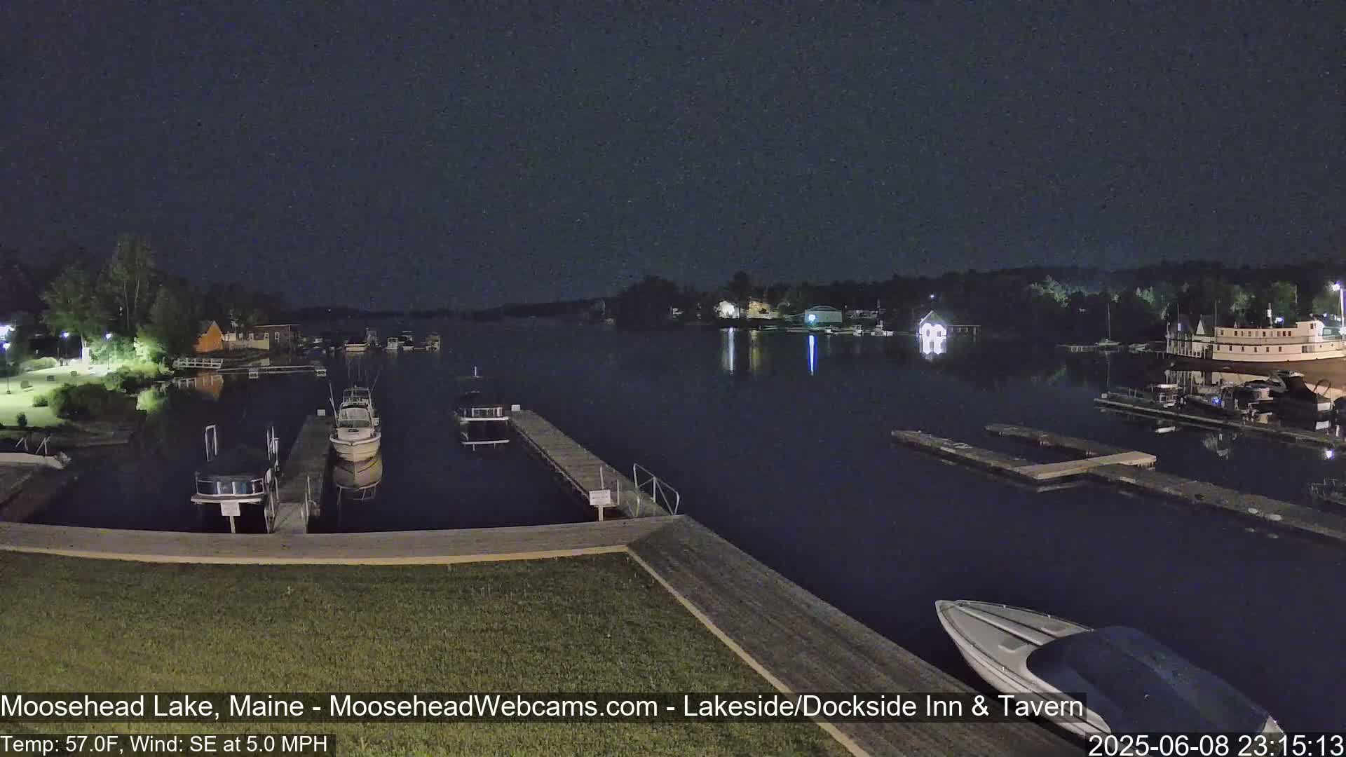 Moosehead Lake Live Cam - Maine, USA