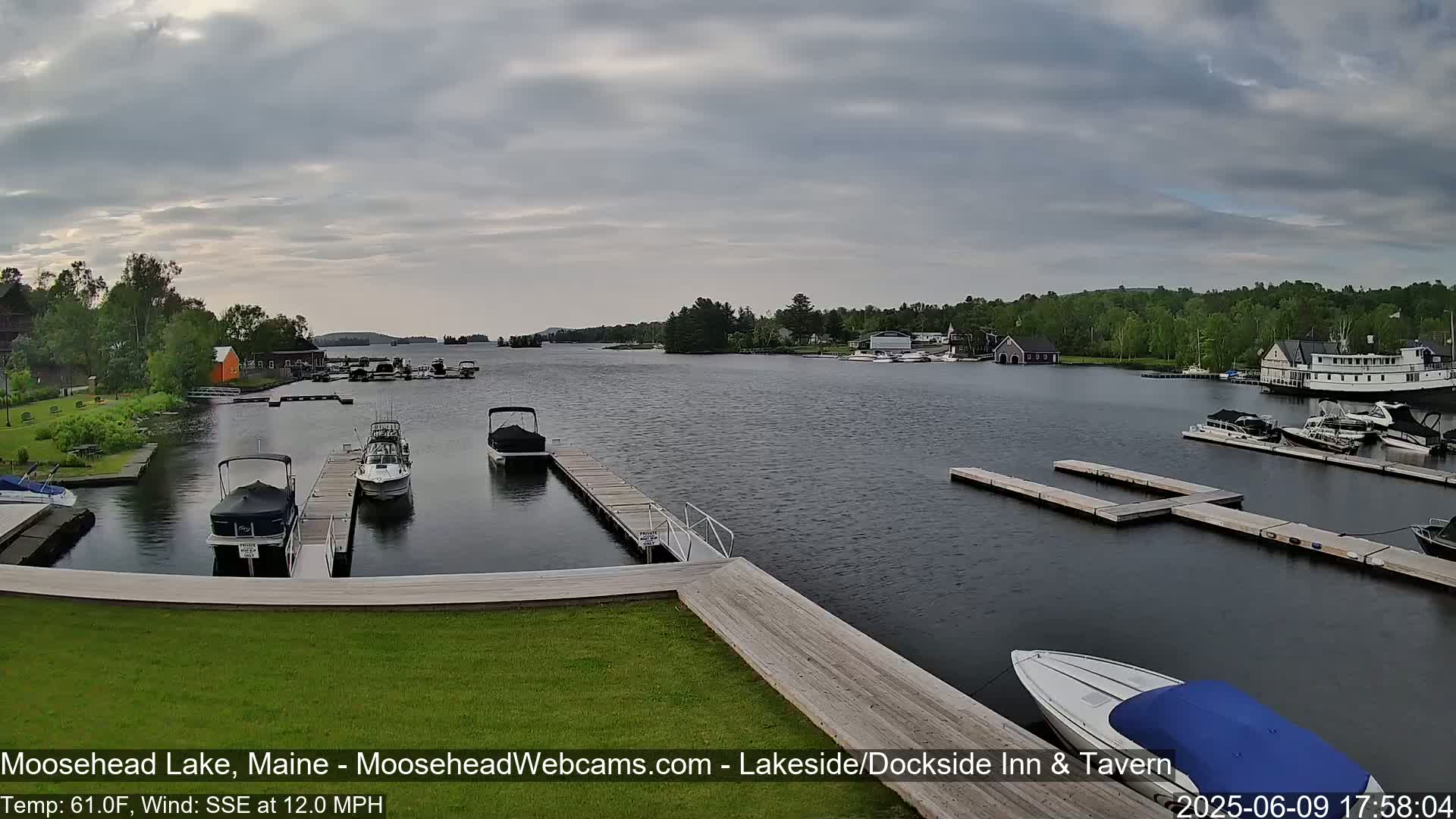 Moosehead Lake Live Cam - Maine, USA