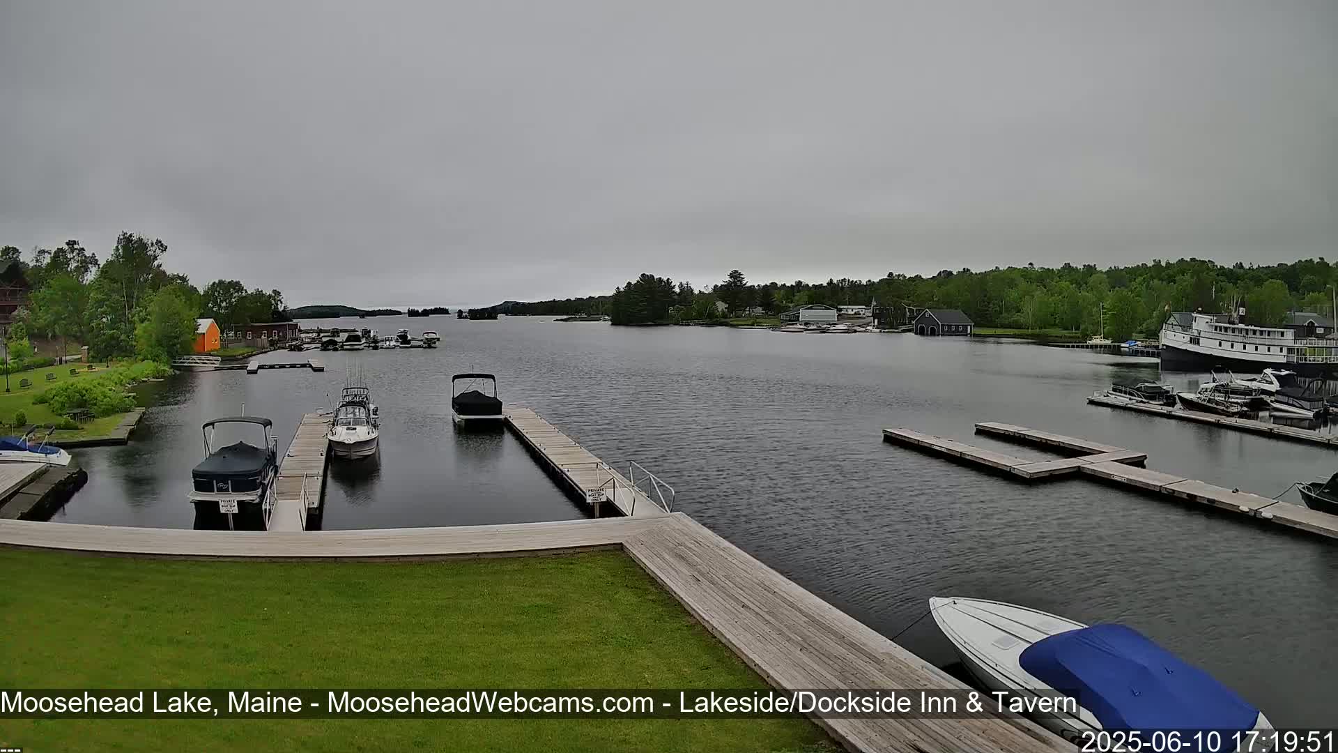 Moosehead Lake Live Cam - Maine, USA