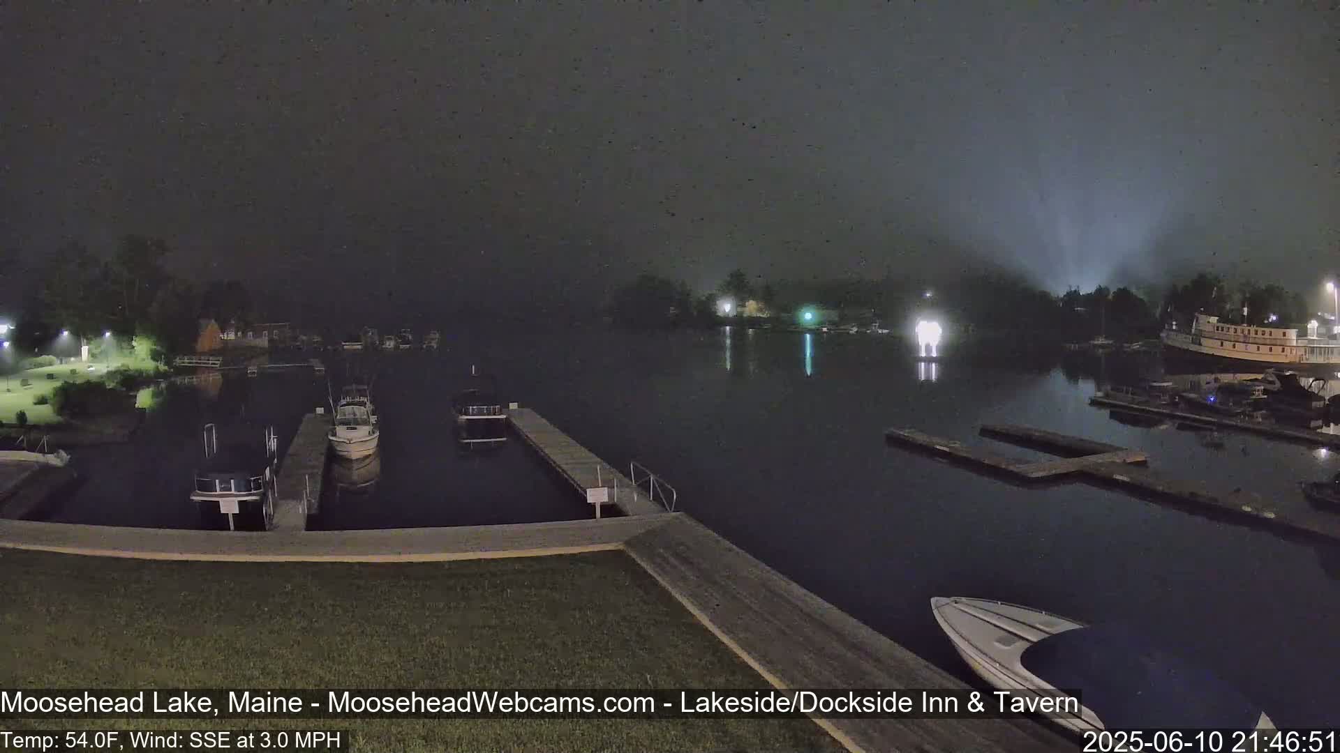Moosehead Lake Live Cam - Maine, USA